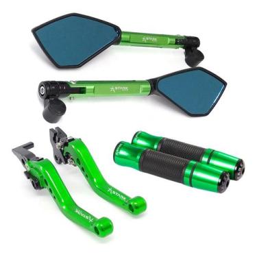 Imagem de Manete Manopla Retrovisor Z250sl Z125 Ninja 250 300 Versys - Stark Rac