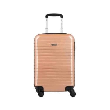 Imagem de Mala de Viagem Bordo com Rodas 360° Deluxe 20 - Dourado