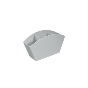 Imagem de Escorredor de talheres Cinza Frio Basic Coza 21,5 x 10,6 x 4,5 cm Cinza Frio