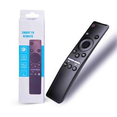 Imagem de Controle Remoto Compatível Com Tv Samsung Smart 4K Qled Funções Netflix Prime Video Globo Play