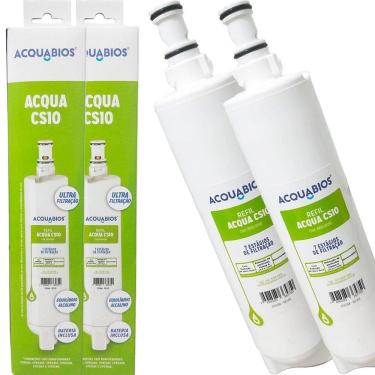 Imagem de Kit 2 Filtro Refil Classe A Compatível Purificador Consul