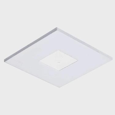 Imagem de Spot Embutir Quadrado Alumínio 4cmx5cm 3W LED Bella Iluminação Bivolt 3000K Luz Amarela