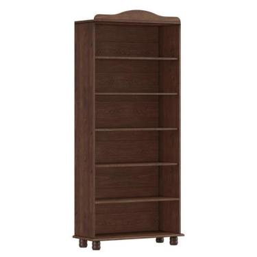 Imagem de Livreiro Rubi Madeira Maciça Café - FN - Finestra