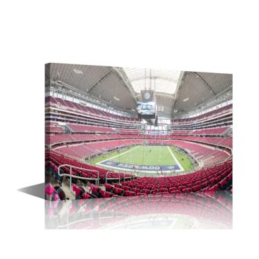 Imagem de Arlington, Texas Wall AT&T Stadium pôsteres impressos em tela 1 peça pinturas de parede estádio de futebol arte de parede para sala de estar quarto banheiro escritório emoldurado pronto para pendurar