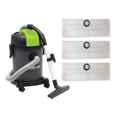 Imagem de Kit 3 Saco Descartável Aspirador de Pó Soteco Ecoclean