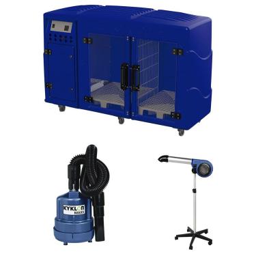 Imagem de Maquina de Secar + Secador 5000 e Soprador Maxx Azul 110v
