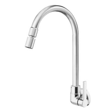 Imagem de Torneira para Cozinha de Parede Bica Alta Gali - Docol, Cromado
