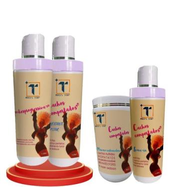 Imagem de Kit Transição Capilar  Desprogressiva 1L + Tonificante 1L + Másc 1Kg +