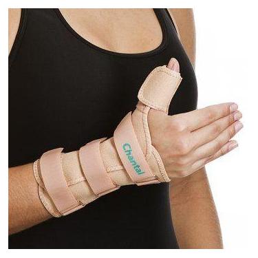 Imagem de Tala para Punho e Polegar Esquerdo C604/C612 - Pé de Apoio, P, #000000