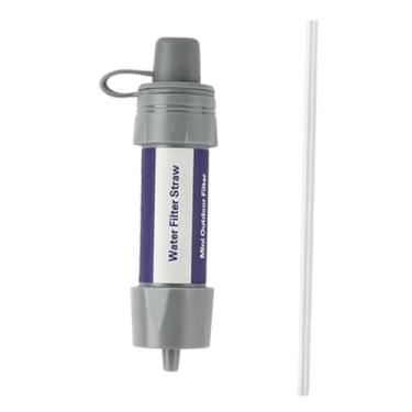 Imagem de menolana Mini filtro purificador de água, de filtragem, purificação de água, dispositivo de purificação externa para preparação e auxílio de, Cinza