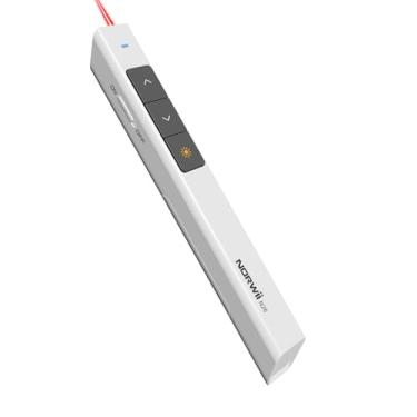 Imagem de NORWII N26 Clicker de apresentação sem fio, controle remoto de apresentação, clique de PowerPoint com ponteiro para apresentações em PowerPoint, controle remoto de apresentador sem fio Power Point