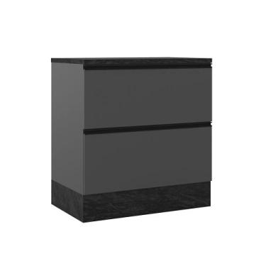 Imagem de Balcão 1 Porta 1 Gaveta (Com Tampo) 80cm Etna - SSX Multicoisas - Poli