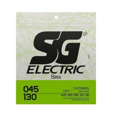 Imagem de Encordoamento Sg P/ Contrabaixo De 5 Cordas Níquel 45/130 - Ec0458