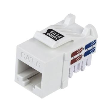 Imagem de CONECTOR RJ-45 FEMEA CAT.6 GIGALAN BRANCO