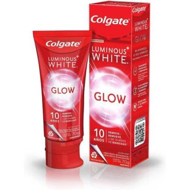 Imagem de Creme Dental Colgate Glow Mint Luminous White 70g