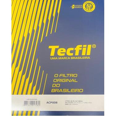 Imagem de Filtro de ar condicionado tecfil acp 008