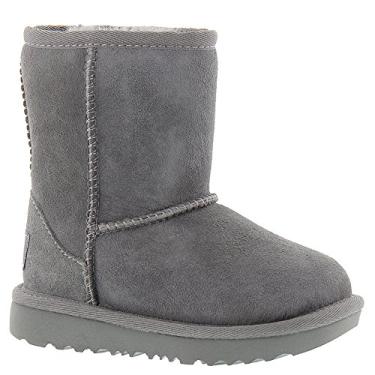 Imagem de Bota UGG infantil Classic II, Cinza, 6 Toddler
