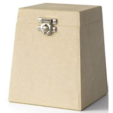 Imagem de Caixa Urna Mdf Cofre Porta Dinheiro Baú Dinheiro Moeda