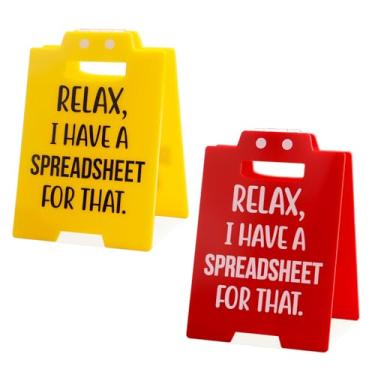 Imagem de Zoyiancy 2 peças de placas de mesa engraçadas para escritório, decoração de escritório bem-humorada, presentes para colegas de trabalho, placa de mesa de escritório para professores de mesa