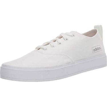 Imagem de adidas Broma Tênis feminino, Branco nuvem/branco nuvem/verde traço, 40