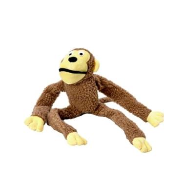 Imagem de Brinquedo Macaco de Pelúcia para Cães, 48cm, Interativo