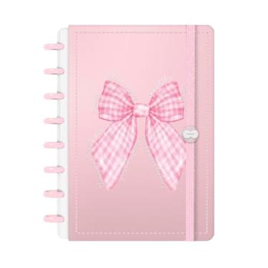 Imagem de Caderno De Disco Iscool Inteligente P Coquette Candy Pop Laço Vichy