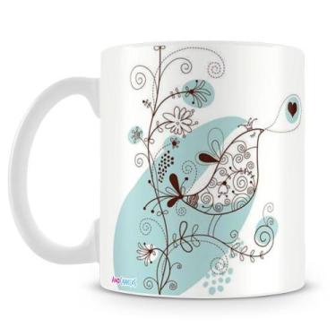 Imagem de Caneca Personalizada Colo de Mãe - Porcelana Brilhante 325ml - Amo Can