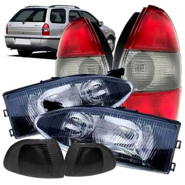 Imagem de Par Farol Foco Duplo + Lanternas Palio Weekend + Piscas 1997 à 2000