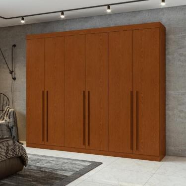 Imagem de Guarda Roupa Casal 6 Portas Bertha Lopas