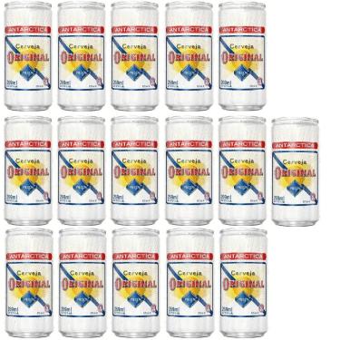 Imagem de Kit 16 Cerveja  269Ml Pilsen Antarctica Lata