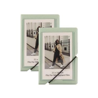Imagem de Álbum de fotos GOLDBARLEY Mini Polaroid 2x3 para Fujifilm Instax