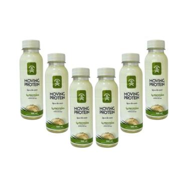 Imagem de Kit com 6 Garrafas de Suplemento Alimentar Líquido Água de Coco de 300mL cada - Moving