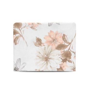 Imagem de Lençol Solteiro De Cima Bainha Estampado Percal 180 Fios Sem Elástico 