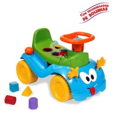 Imagem de Totokinha Andador Bolinha Menino Carrinho Infantil Didático - Cardoso 