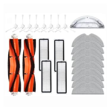 Imagem de Compatible With Xiaomi Mijia 1C 1T STYTJ01ZHM Mi Robot Vacuum Mop Dreame F9 Hepa Filter Main Side Brush Mop Cloth Cleaner Accessories(Beige)