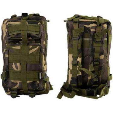 Imagem de Mochila Multiuso Escolar 30 Litros Estilo Tático Camuflado 929-E - Lor