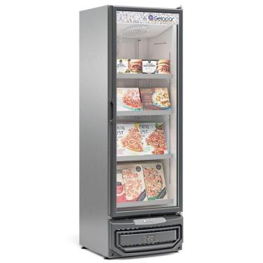 Imagem de Freezer Expositor Vertical 1 Porta De Vidro Gcvc45 Gelopar Expositor 445 Litros Inox 220v