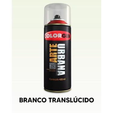 Imagem de Spray Arte Urbana 400ml - Branco Translúcido - COLORGIN