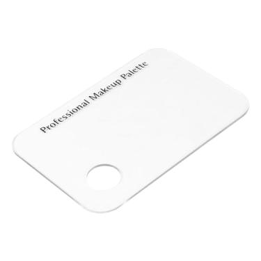 Imagem de Generic Conjunto de Espátula Inoxidável de Paleta de Maquiagem para Base de Mistura, Cosméticos de Mistura, para Amantes e Profissionais de Maquiagem, Acrílico 5,9 * 3,9 Polegadas