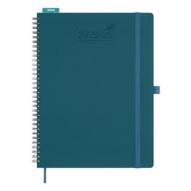 Imagem de BEZEND Agenda 2025-2026 semanal e mensal, calendário acadêmico de 21,6 cm x 28 cm (25 de julho a 26 de dezembro) Consulta diária vertical com horário de hora em hora e guia mensal, espiral, capa mole