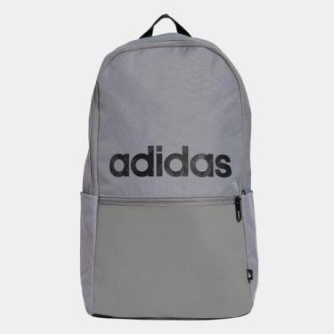 Imagem de Mochila Adidas Clássica Logo Linear 22.75L, Cinza, Único