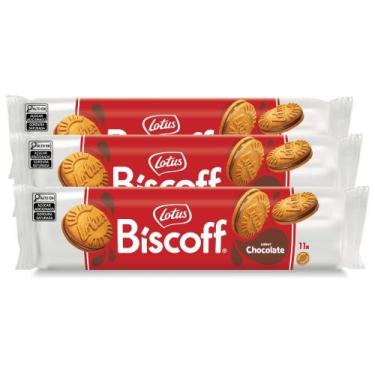 Imagem de Biscoito Lotus Biscoff Sandwich Recheado Kit 3 pacotes 110g - 11577, L