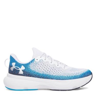 Imagem de Under Armour Tênis masculino Infinite, (108) Branco/azul elétrico/branco, 46
