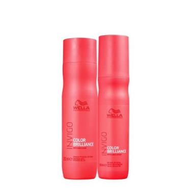 Imagem de Kit Wella Professionals Invigo Brilliance Miracle Shampoo Leave-in (2 