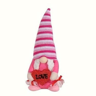 Imagem de 1 Pcs Valentine Gnome Decor，Plush Ornaments for Home, Valentine's Day Gifts for Girlfriend Wife (A)