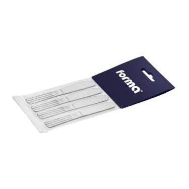 Imagem de Kit 4 Espátula Inox Para Passar Manteiga Margarina Patê Antepastos Mes