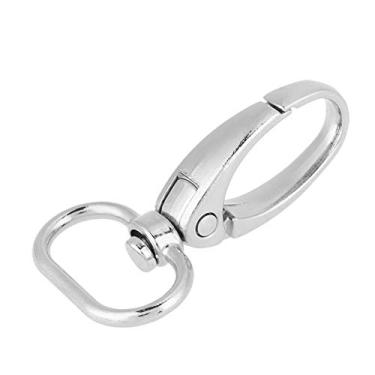 Imagem de Generic Clipes de Gatilho Giratórios Ganchos de Chaveiro Duráveis ​​para Pendurar Chaves e Garrafas, 20 Peças de Fechos de Bolsa de Liga de Zinco para Acessórios Diy de Uso Diário (20mm)