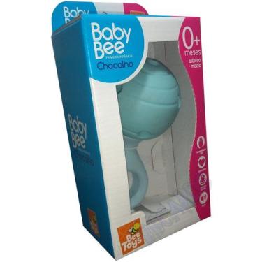 Imagem de Chocalho Para Bebê Primeira Infância - Bee Toys, Azul