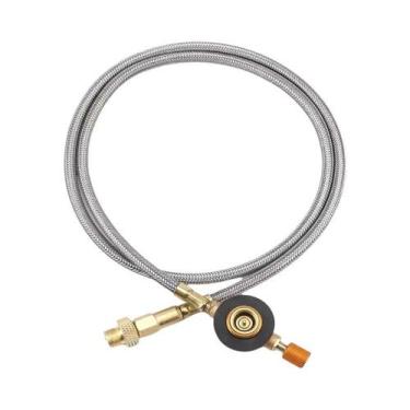 Imagem de Adaptador De Gás Butano Para Fogão Portátil Com Mangueira - Acessório 