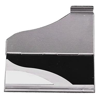 Imagem de KIMISS Estojo Organizador para Porta-Cartões de Visita para Homens e Mulheres - Solução Elegante de Armazenamento de Cartões de Visita Em Couro PU e Aço Inoxidável (980#A)